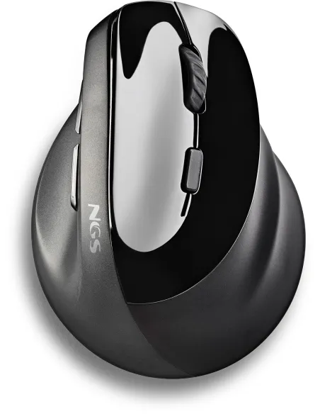 NGS Evo Moksha Ratón Inalámbrico Negro