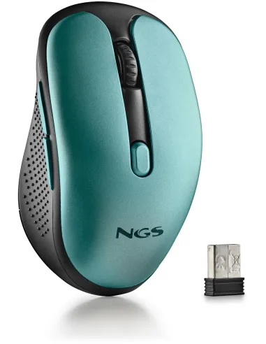 NGS EVORUSTICE Ratón Inalámbrico Recargable Teclas Silenciosas 1600DPI