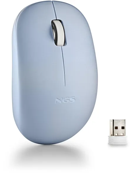 NGS FOG PRO Ratón Inalámbrico Azul