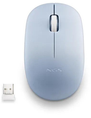 NGS FOG PRO Ratón Inalámbrico Azul