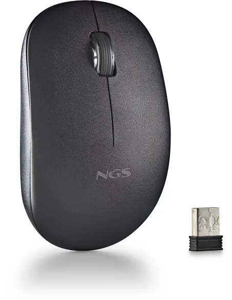 NGS FOG PRO Ratón Inalámbrico Negro