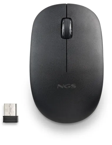 NGS FOG PRO Ratón Inalámbrico Negro