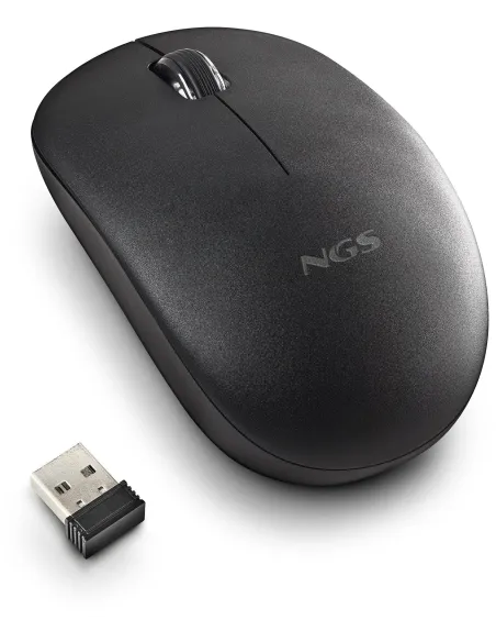 NGS FOG PRO Ratón Inalámbrico Negro
