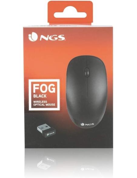 NGS FOG PRO Ratón Inalámbrico Negro