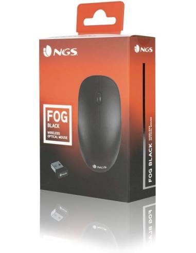 NGS FOG PRO Ratón Inalámbrico Negro