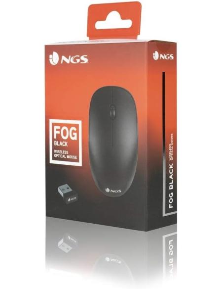 NGS FOG PRO Ratón Inalámbrico Negro