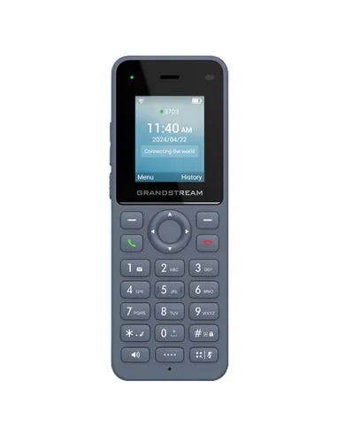 Grandstream WP826 Teléfono WiFi 6 3 Líneas Gris