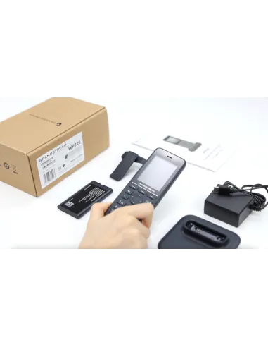 Grandstream WP826 Teléfono WiFi 6 3 Líneas Gris