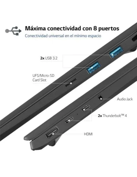 LG Gram 17ZD90R-G.AX75B Intel Evo Core i7-1360P/16GB/512GB SSD/17" FreeDOS