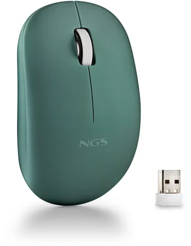 NGS FOG PRO Ratón Inalámbrico Verde