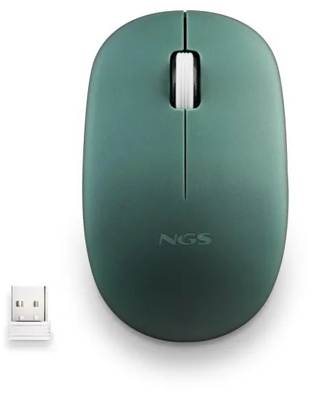 NGS FOG PRO Ratón Inalámbrico Verde