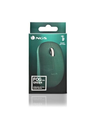 NGS FOG PRO Ratón Inalámbrico Verde
