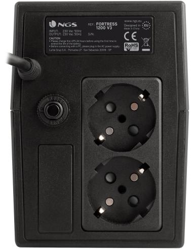NGS Fortress 1200 V3 SAI Off-Line 800VA 480W