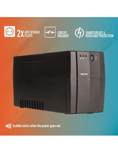 NGS Fortress 1200 V3 SAI Off-Line 800VA 480W