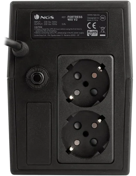 NGS Fortress 900 V3 SAI Off-Line 600VA 360W