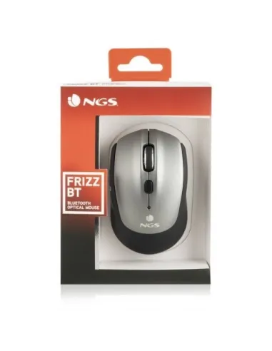 NGS FRIZZ-BT Ratón Bluetooth 1600DPI Gris