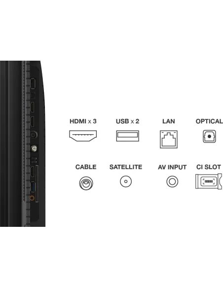 TCL 43C655 43" QLED UltraHD 4K Dolby Vision Google TV