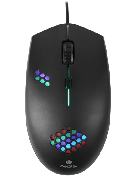 NGS GMX-120 Ratón Gaming 1200DPI Negro