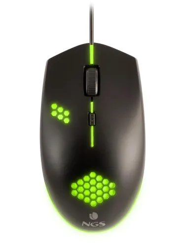 NGS GMX-120 Ratón Gaming 1200DPI Negro