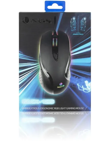 NGS GMX-125 Ratón Gaming RGB 7200DPI