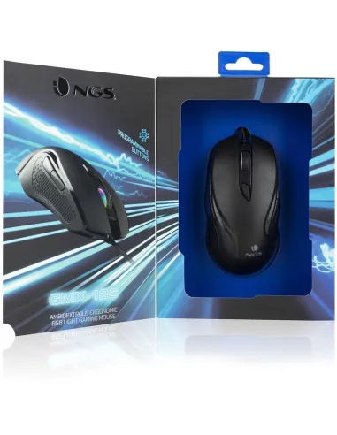 NGS GMX-125 Ratón Gaming RGB 7200DPI