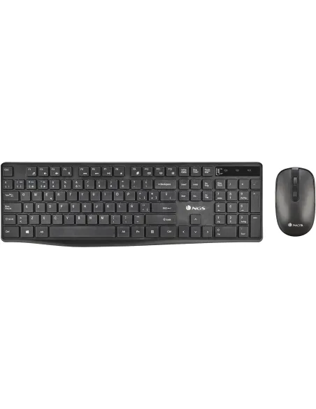NGS HYPEKIT Teclado + Ratón Inalámbricos Bluetooth Español QWERTY Negro