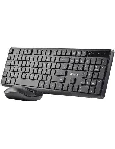 NGS HYPEKIT Teclado + Ratón Inalámbricos Bluetooth Español QWERTY Negro