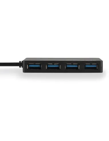 NGS iHUB 3.0 HUB USB-A 3.0 a USB-A 3.0 4 Puertos Negro