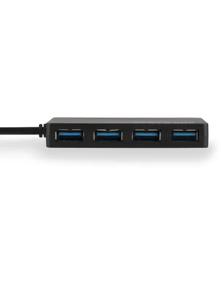 NGS iHUB 3.0 HUB USB-A 3.0 a USB-A 3.0 4 Puertos Negro