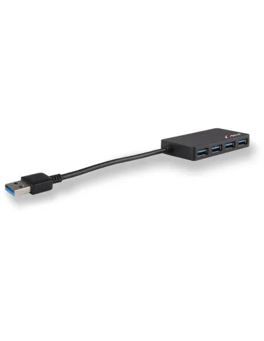 NGS iHUB 3.0 HUB USB-A 3.0 a USB-A 3.0 4 Puertos Negro