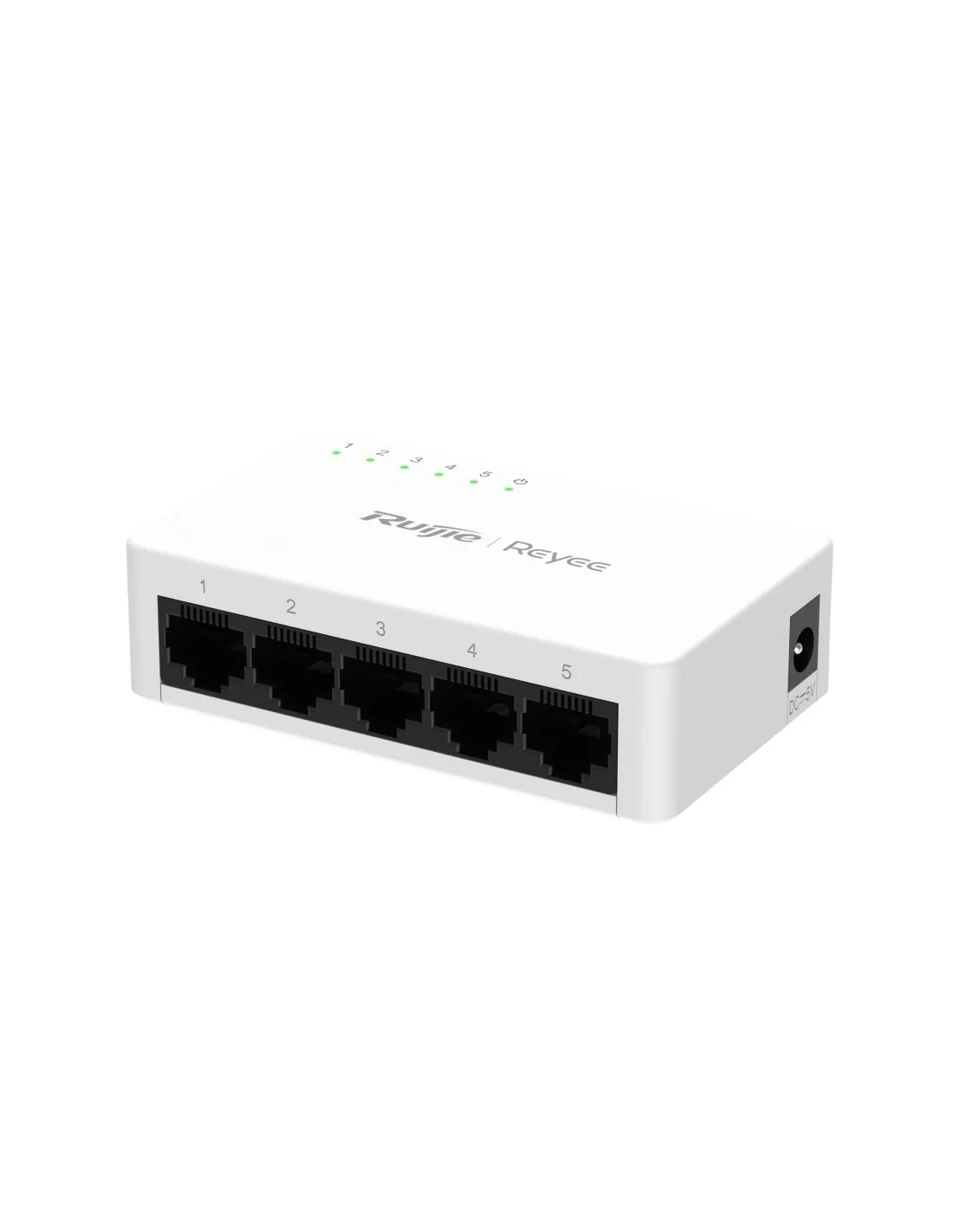 Ruijie RG-ES05G-L Switch de Sobremesa 5 Puertos PoE 10/100/1000 Mbps Blanco