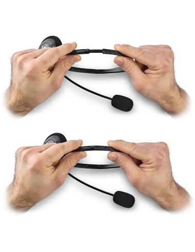 NGS MS103MAX Auriculares con Cable Negro