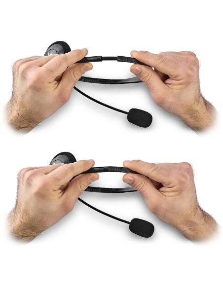 NGS MS103MAX Auriculares con Cable Negro