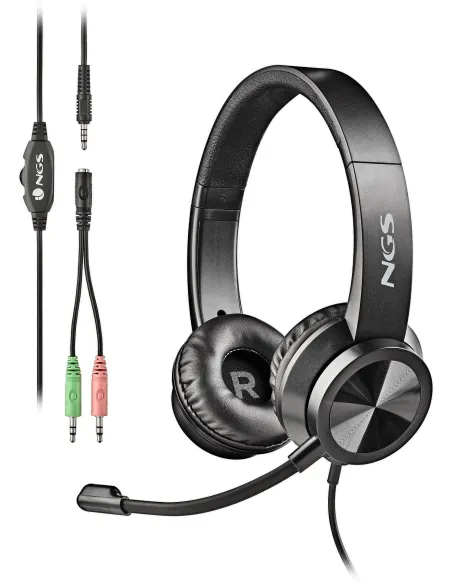 NGS MSX 11 Pro Auriculares con Micrófono Negros