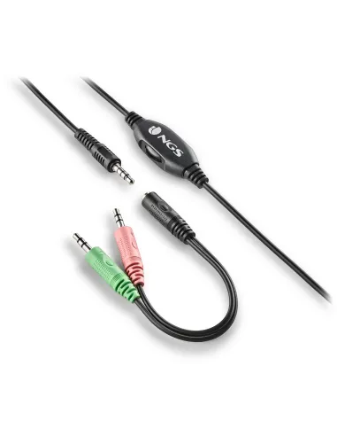 NGS MSX 11 Pro Auriculares con Micrófono Negros