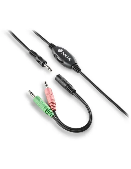 NGS MSX 11 Pro Auriculares con Micrófono Negros