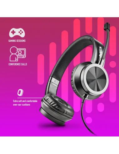 NGS MSX 11 Pro Auriculares con Micrófono Negros