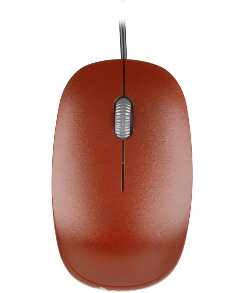 NGS REDFLAME Ratón 1000 DPI Rojo