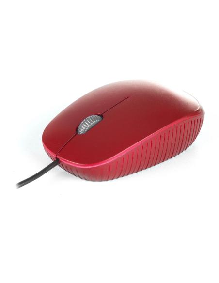 NGS REDFLAME Ratón 1000 DPI Rojo