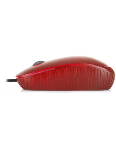 NGS REDFLAME Ratón 1000 DPI Rojo