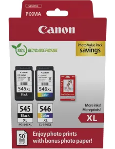 Canon 8286B011 Multipack 2 Cartuchos de Tinta Negro/Cian/Amarillo/Magenta-CCICTO0988