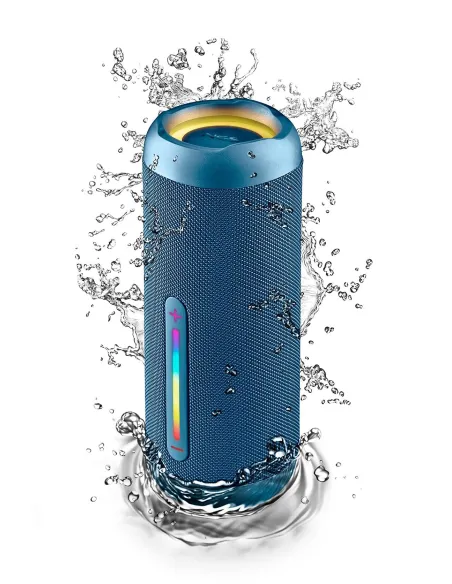NGS Roller Furia 2 Altavoz Inalámbrico RGB Azul