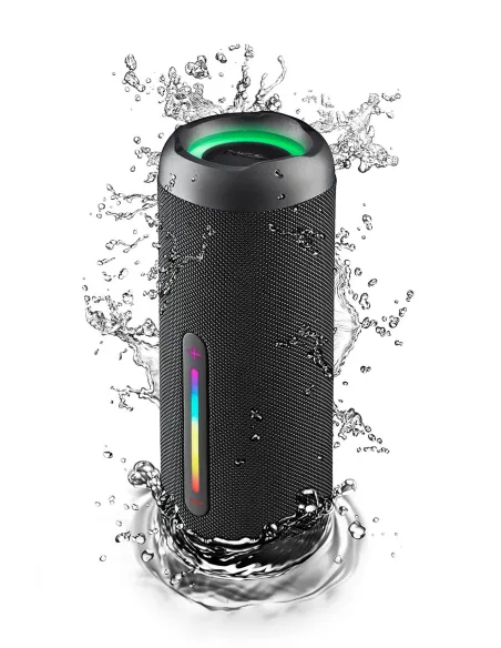 NGS Roller Furia 2 Altavoz Inalámbrico RGB Negro