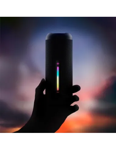 NGS Roller Furia 2 Altavoz Inalámbrico RGB Negro