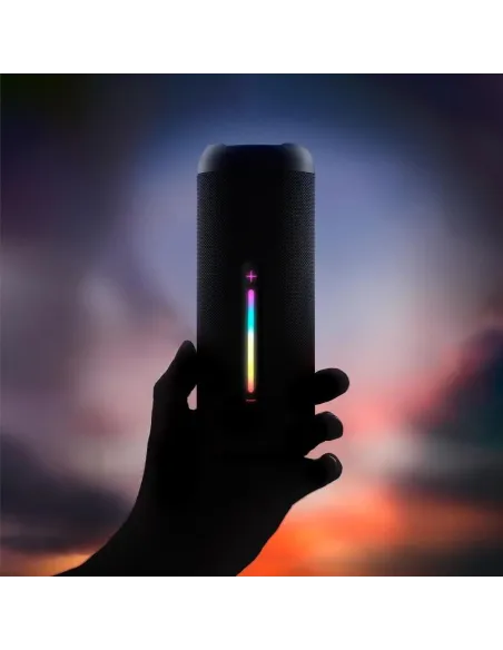NGS Roller Furia 2 Altavoz Inalámbrico RGB Negro