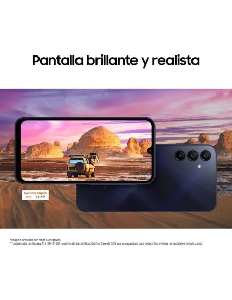 Samsung Galaxy A15 4/128GB Negro EU