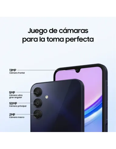 Samsung Galaxy A15 4/128GB Negro EU