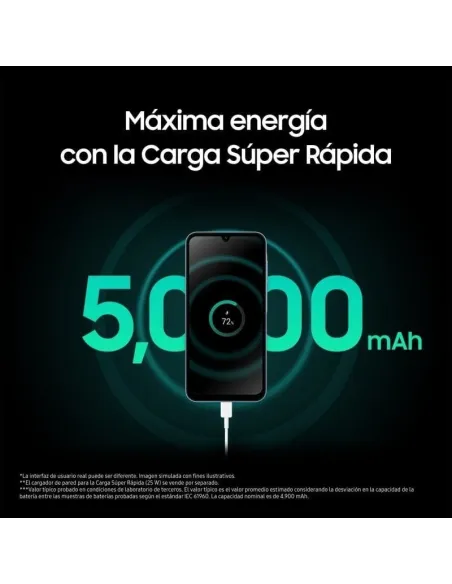 Samsung Galaxy A15 4/128GB Negro EU