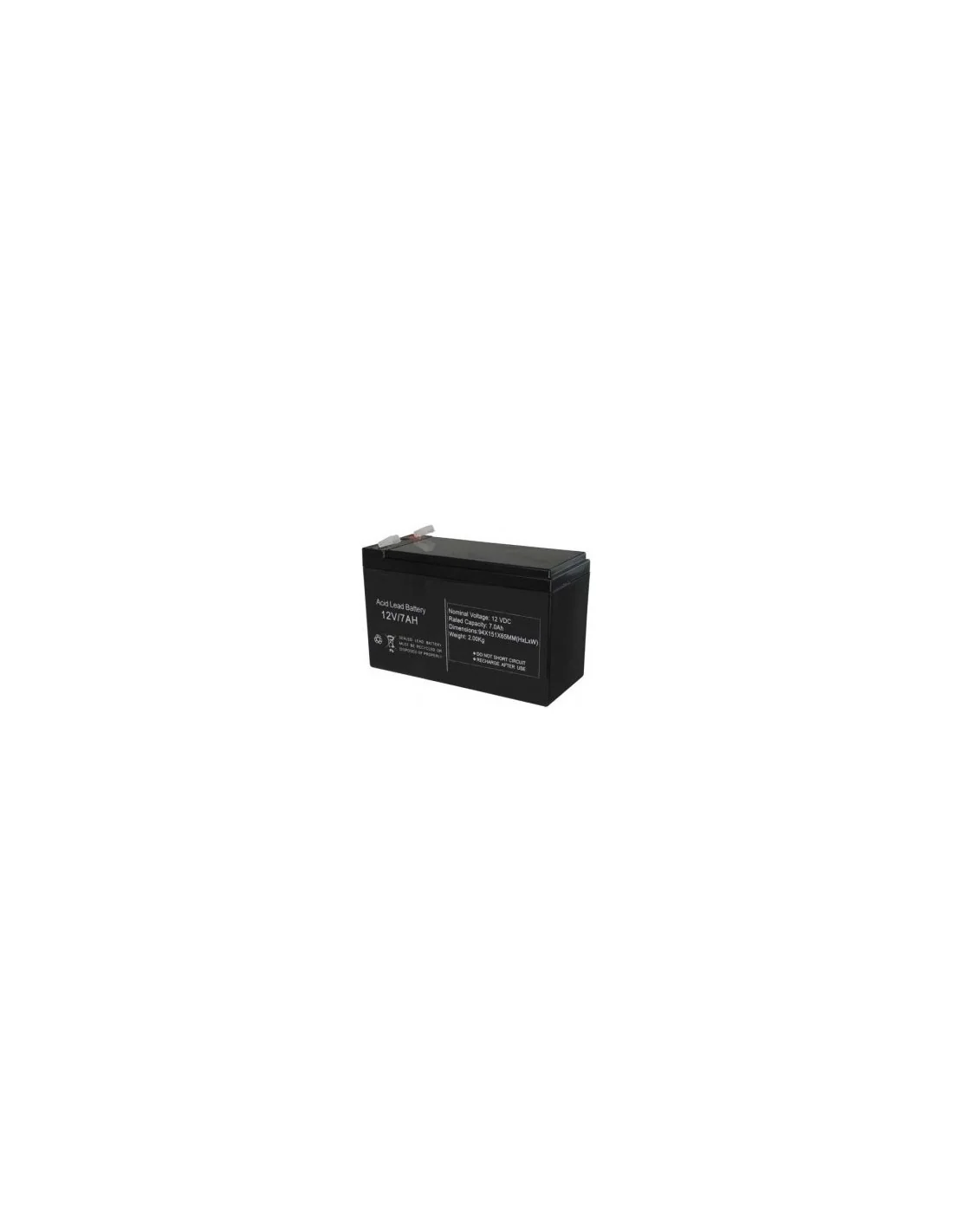 MB BAT1270 Batería para SAI 12V/7Ah Negro