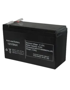 MB BAT1290 Batería para SAI 12V/9Ah Negro-BATE48087